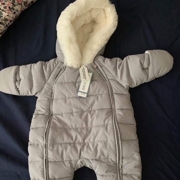 jacadi baby snowsuit